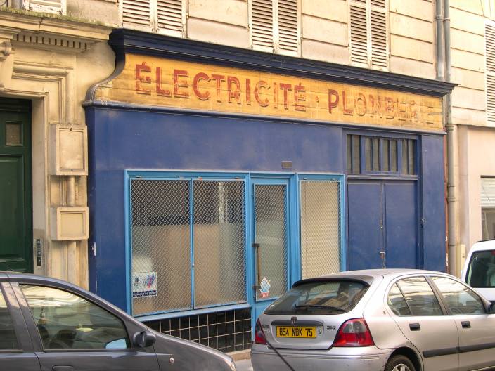  Electricité plomberie (rue Scipion, 5e)